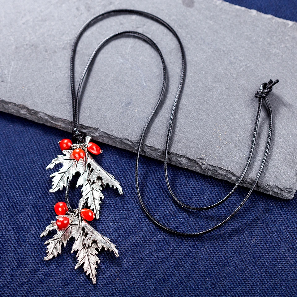 Женщина Ожерелья для мужчин Для Jewelry основа кулонов и ожерелья leavies Кулон Винтаж