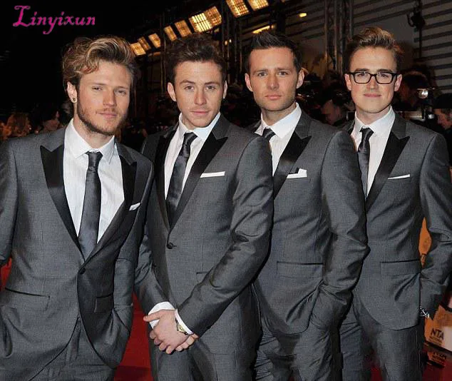 2018 костюм жениха Привлекательные мужские костюмы полный дизайнерский смокинг