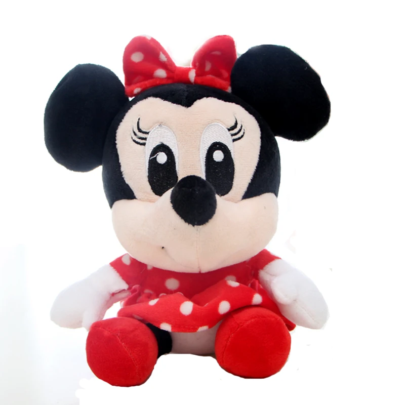 Симпатичные плюшевые игрушки Disney 20 см Микки Маус Минни тигр Kawaii мягкие подарки