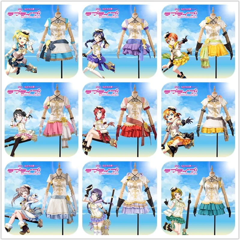 Любовь живое платье Tojo Hoshizora Rin Ayase Eli Umi Maki Minami Kotori Niko Honoka Hanayo колдунья Пробуждение