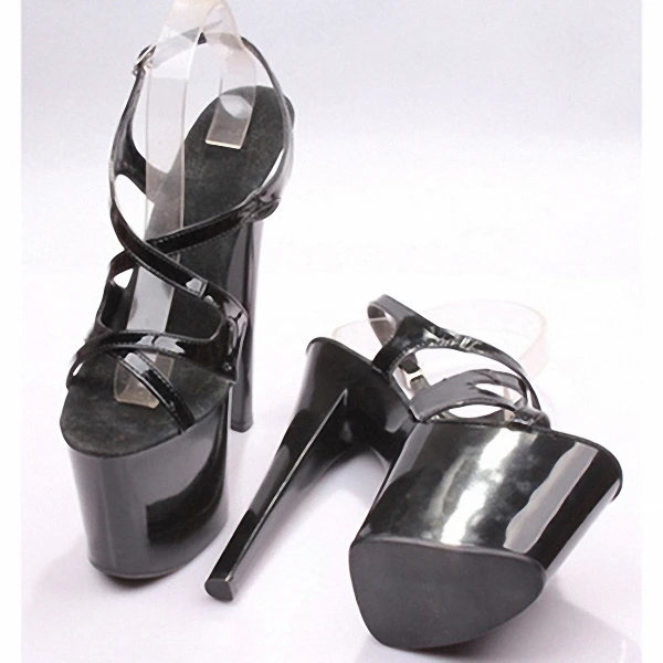 Женские босоножки на платформе Sorbern вечерние высоком каблуке 17 см большие