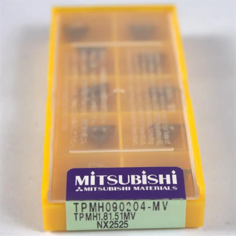 R0.4 TPMH090204 MV NX2525 10 шт./лот Mitsubishi CNC токарные вставки Cermet внутреннее отверстие лезвие