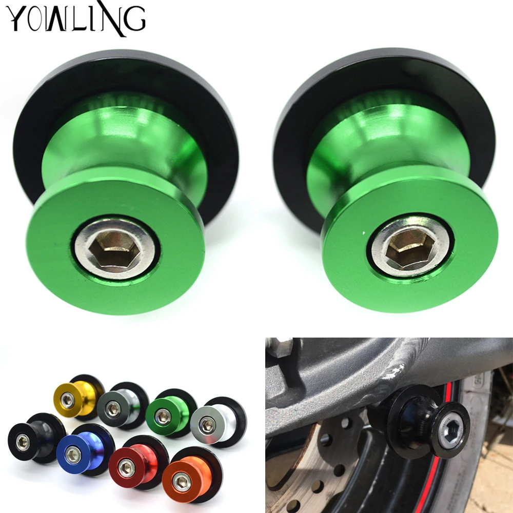 Аксессуары для мотоциклов CNC маятник Слайдеры Катушки слайдер стенд винты Kawasaki
