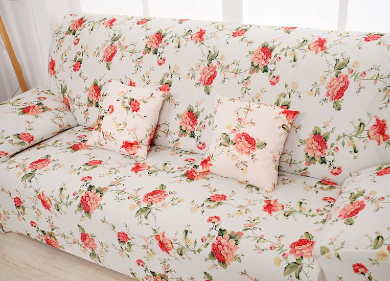 Чехол для дивана в Корейском стиле элегантный секционный чехол с цветочным