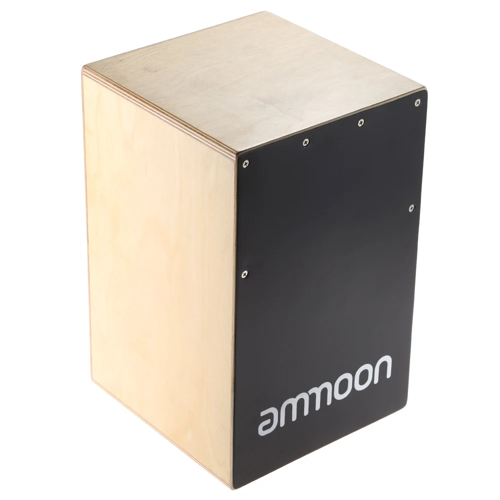 Ручной барабан ammoon Cajon детская деревянная коробка инструмент с выдвижными