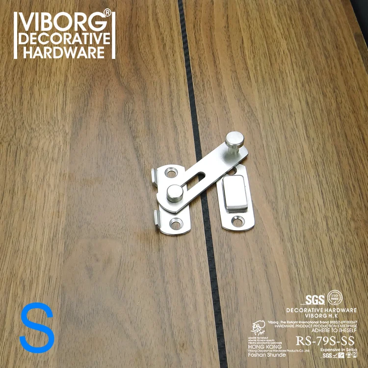 VIBORG Deluxe Solid SUS304 из нержавеющей стали, дверные болты, замки с защелкой, защитная защелка