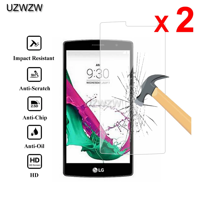 2 шт для LG G4 Beat G4s H735L H735T H736P Премиум Закаленное стекло Защитная стеклянная пленка для экрана для LG G4 Beat glass