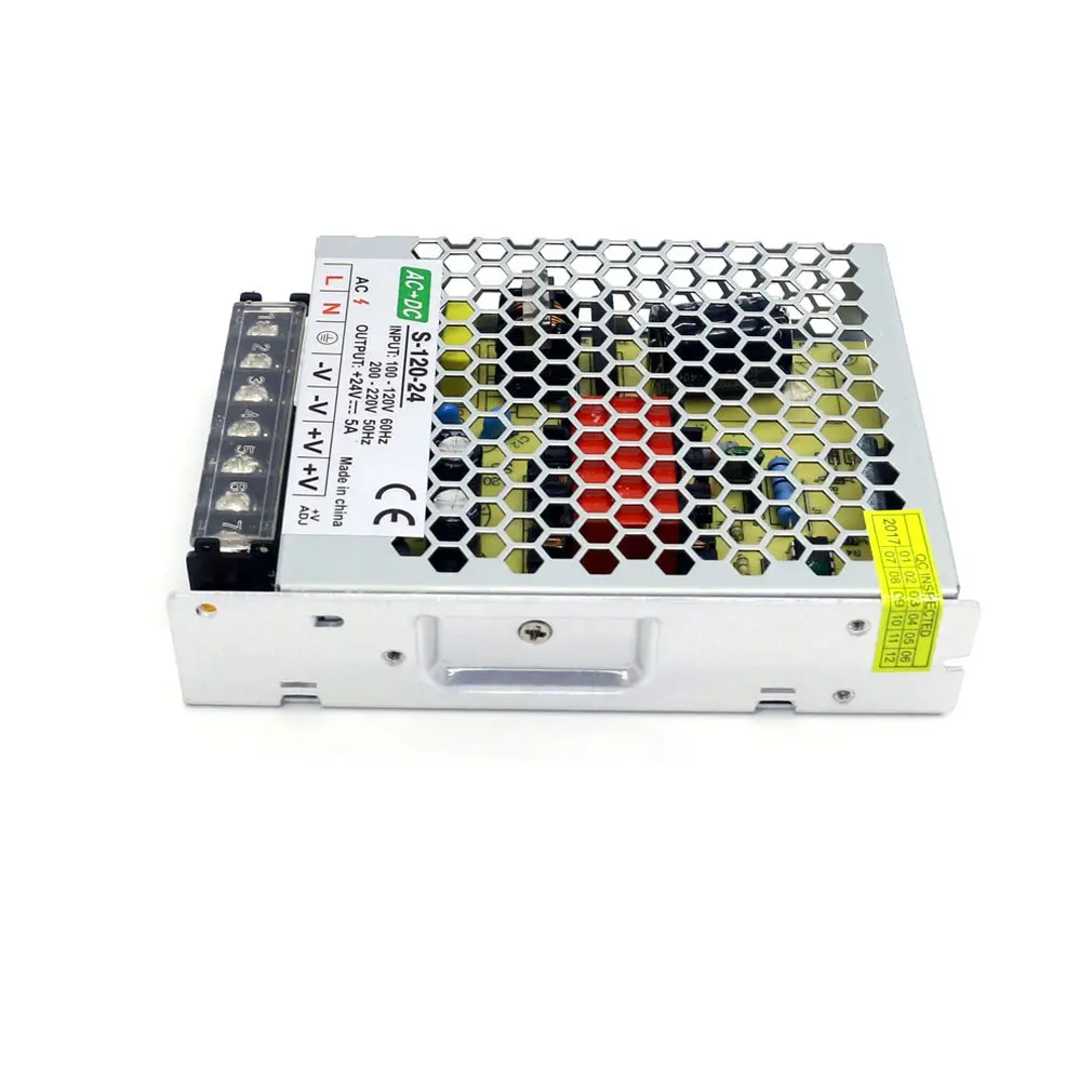 Небольшой объем 3 см высокой мощности трансформатор Dc 24V 5A 120W | Компьютеры и офис