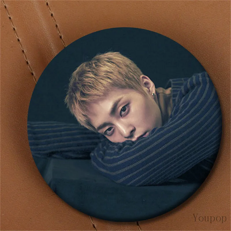 Youpop корейский EXO EXO-K EXO-M Сезон Зима специальный альбом для жизни брошка в виде усов аксессуары K-POP броши - Окраска металла: XIUMIN