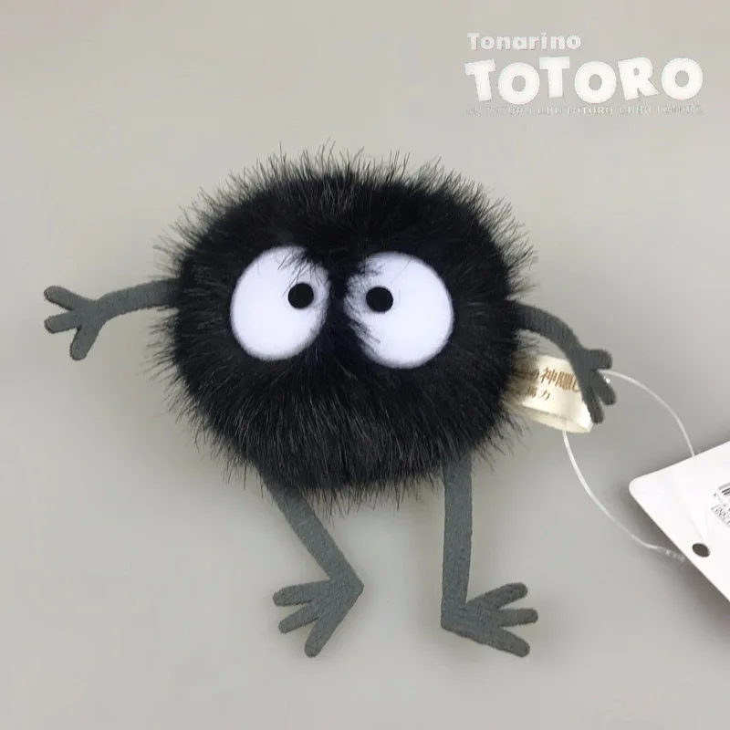 Акция, 8 см, Сказочная пыль, унесенная спиралью, Мой сосед Тоторо Susuwatari, милая плюшевая кукла, каваи, игрушка, брелок
