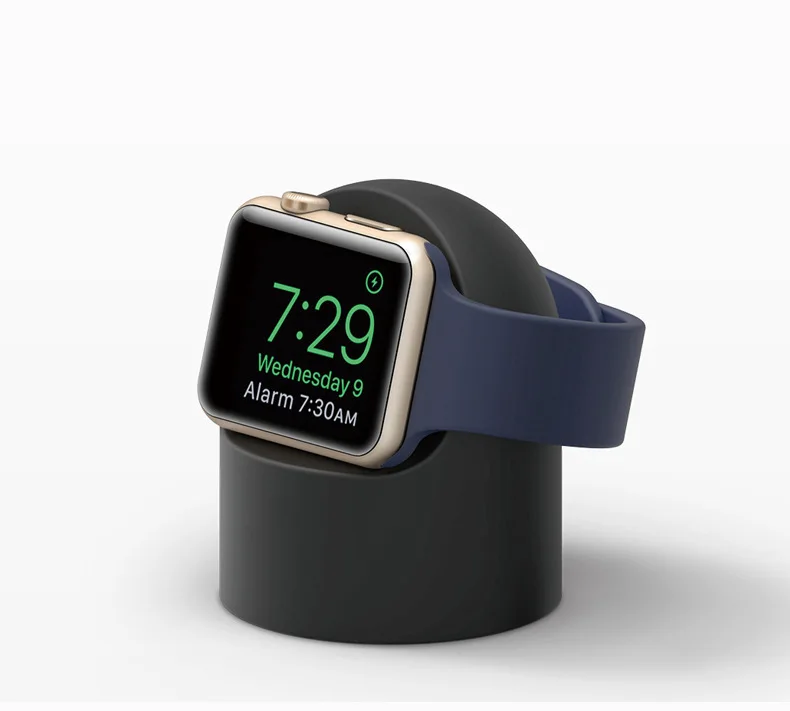 FEBIDEA Силиконовое базовое крепление Беспроводное зарядное устройство для Apple Watch