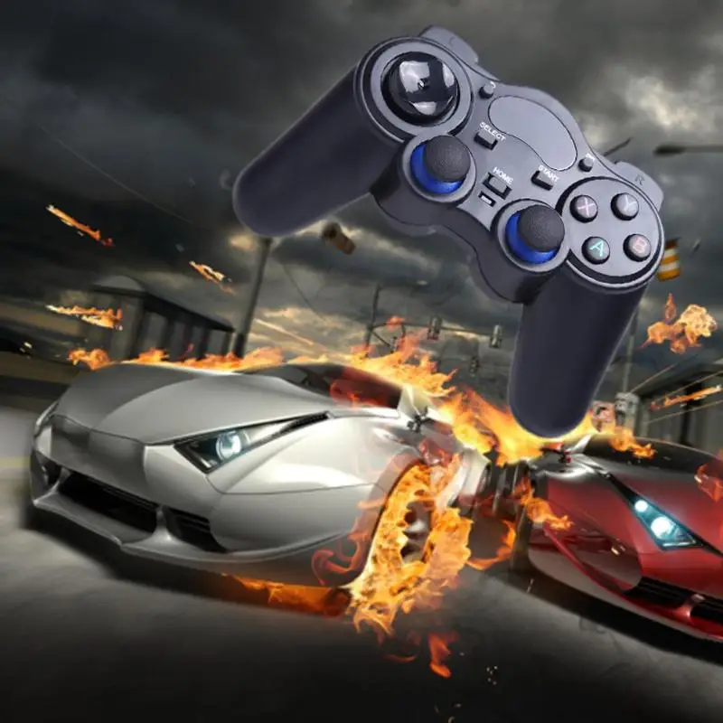 2.4GHz Wireless Game Controller Rechargeable Gamepad PC Smart Phone Joystick for Android TV Box Tablet Game Accessories