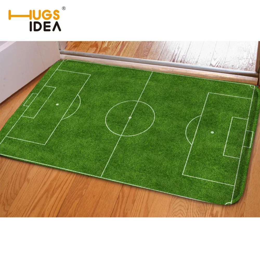 Ковры HUGSIDEA креативные напольные ковровые покрытия с принтом футбольного поля