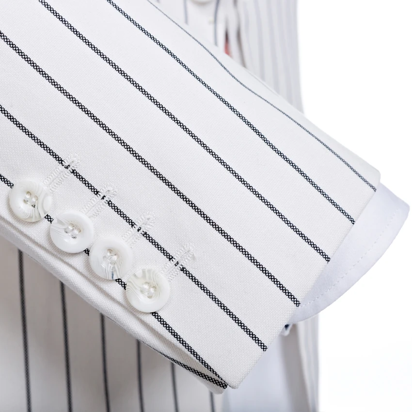 2021 мужские костюмы смокинги в полоску из ткани для жениха костюм шафера