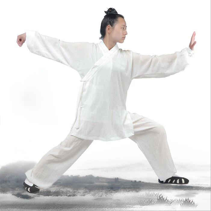 

High Quality Grade Unisex Wudang Linen Tai Chi clothes morning exercise clothing men's and women's martial arts Kung fu costumes