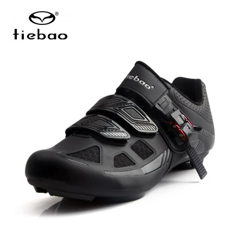 Tiebao sapatilha ciclismo, обувь для шоссейного велосипеда,, велосипедные педали, спортивные, велосипедные кроссовки, самофиксирующаяся дышащая обувь для гонок