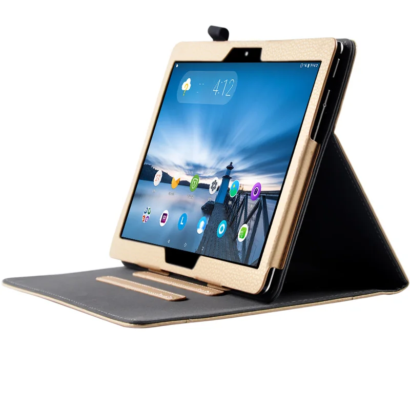 Роскошный чехол книжка в деловом стиле с подставкой для планшета Lenovo Tab M10