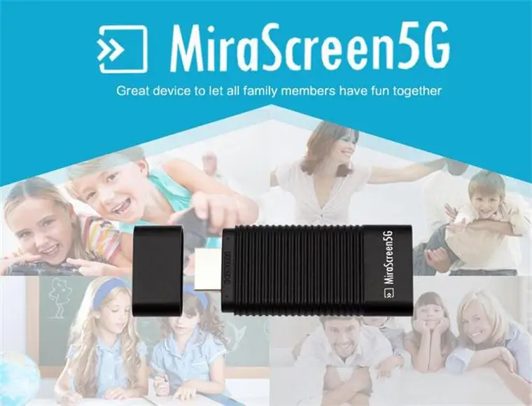 HDMI 1080 P DLNA Airplay WiFi 2.4 Г + 5 HD Медиа ТВ придерживайтесь Dongle EZcast Резервирования Allcast