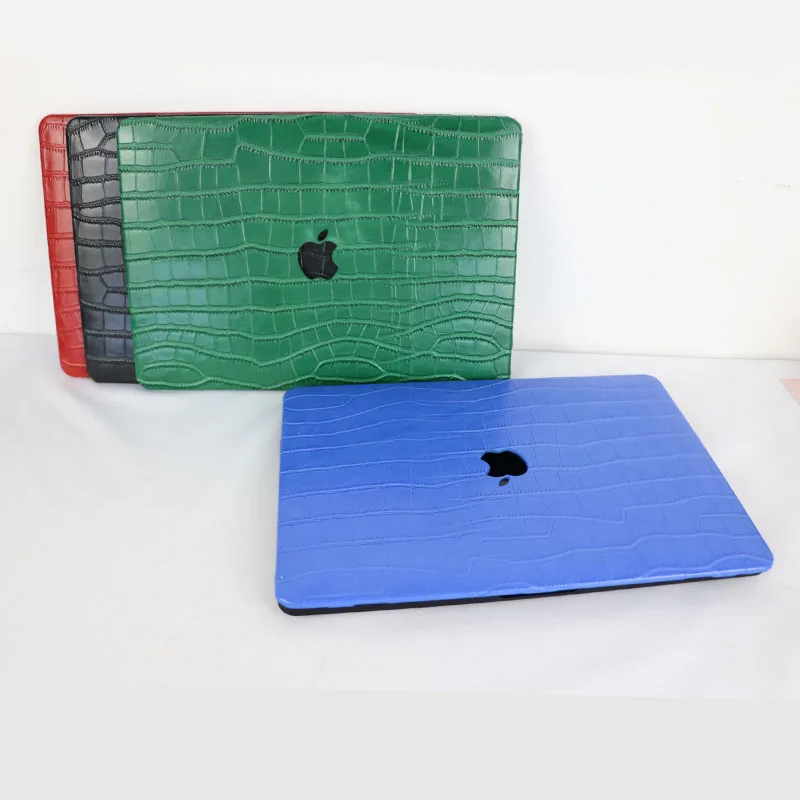 Роскошный тисненый чехол из крокодиловой кожи для Macbook Air Retina Pro кожаный 13 3 дюйма