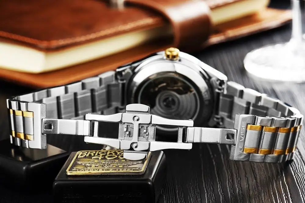 Мужские механические часы бренд Tevise Hours relojes hombre мужские часы Relogio Masculino военные спортивные мужские повседневные наручные часы