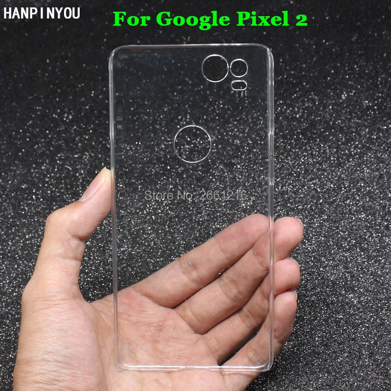 Для Google Pixel 2 Новый Твердый чехол из поликарбоната ультратонкий прозрачный