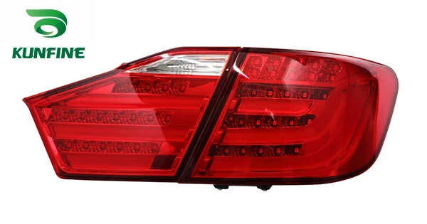 KUNFINE пара автомобильных задних фонарей в сборе для TOYOTA CAMRY 2012 2013 2014 Азиатская