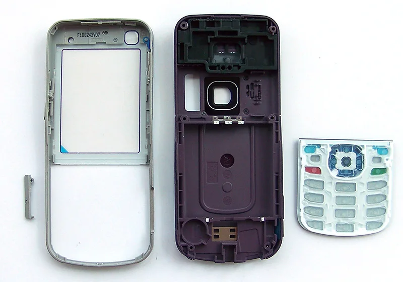 Фиолетовый корпус мобильного телефона чехол клавиатура для Nokia 6220 6220c и отвертка открытые инструменты