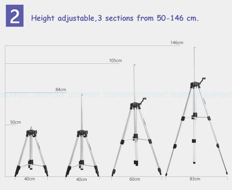 Высококачественный Универсальный переносной алюминиевый штатив для проектора