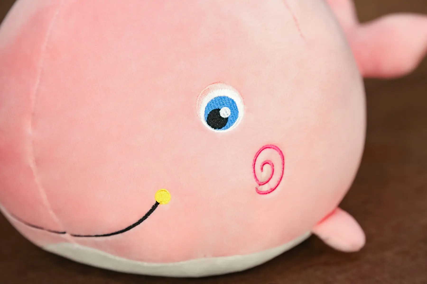 

65cm Cute Down Cotton Whale Plush Toy Super Soft Dolphin Pillow Stuffed Toys High Quality Marine life Baby Girl Birthday Gift