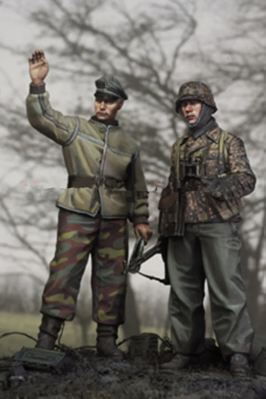 1/35 Resin Figure Model Kit Un00Ass00Ambled Unp00Ainted 00A47 | Игрушки и хобби