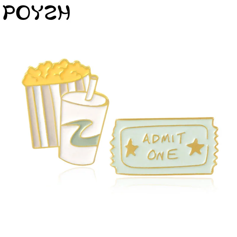 Эмалированный жетон для попкорна билета напитков с героями мультфильмов
