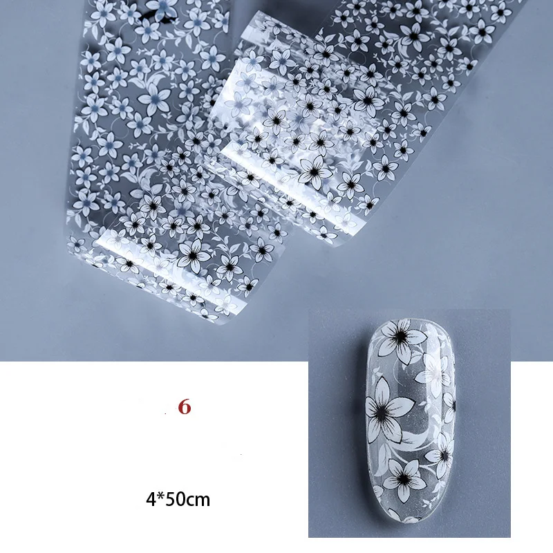Nail Art sticker s DIY черный цвет маленькая свежая форма переводная Звездная наклейка для украшения ногтей аксессуары Z0129