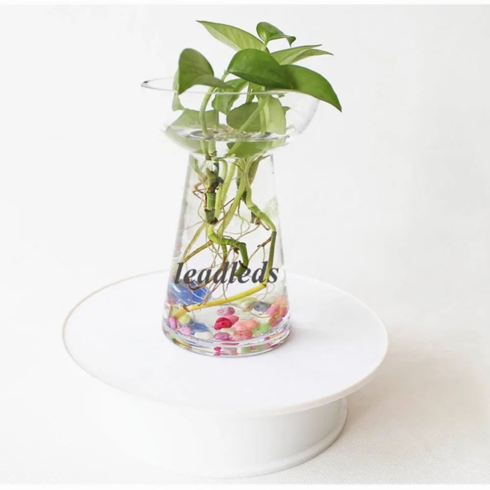 Модные белые бархатные электрические вращающиеся украшения вращающийся