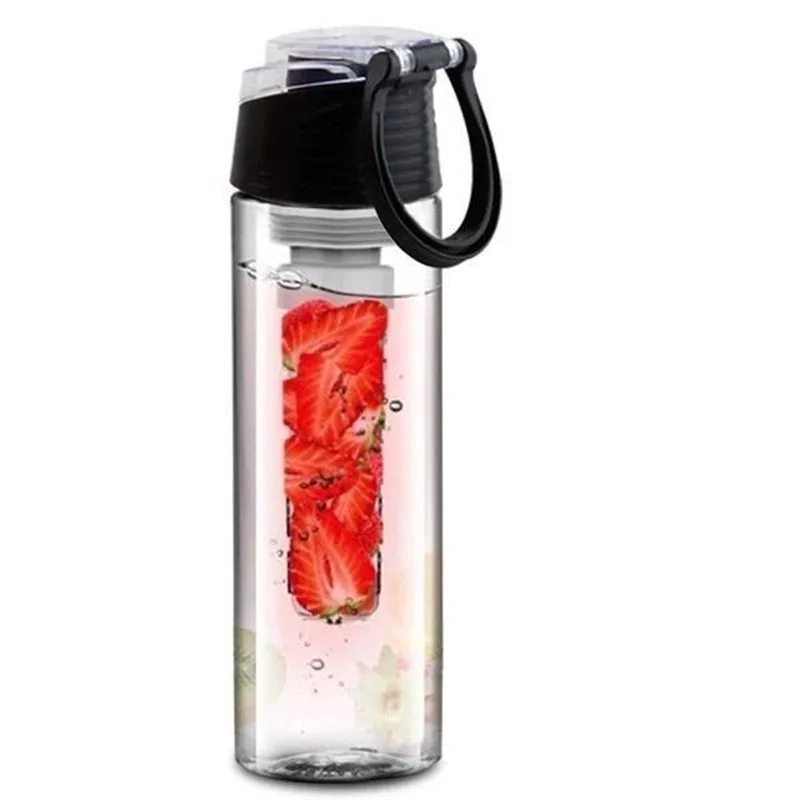 Бутылка для воды с инфузером фруктовых клубники 800 мл | Дом и сад
