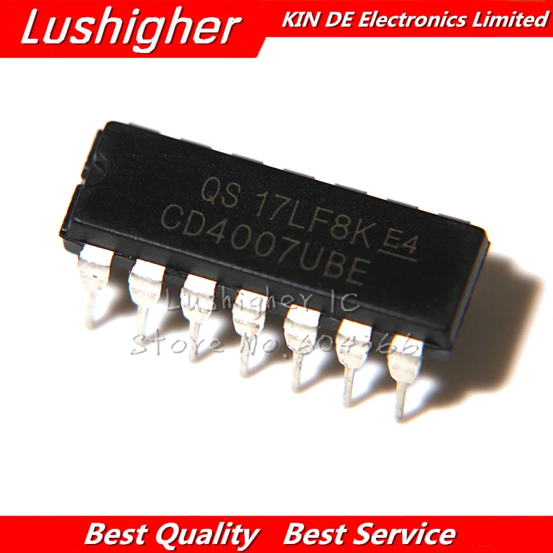 10 шт. CD4007UBE DIP CD4007 DIP14 CD4007BE|Интегральные схемы| |