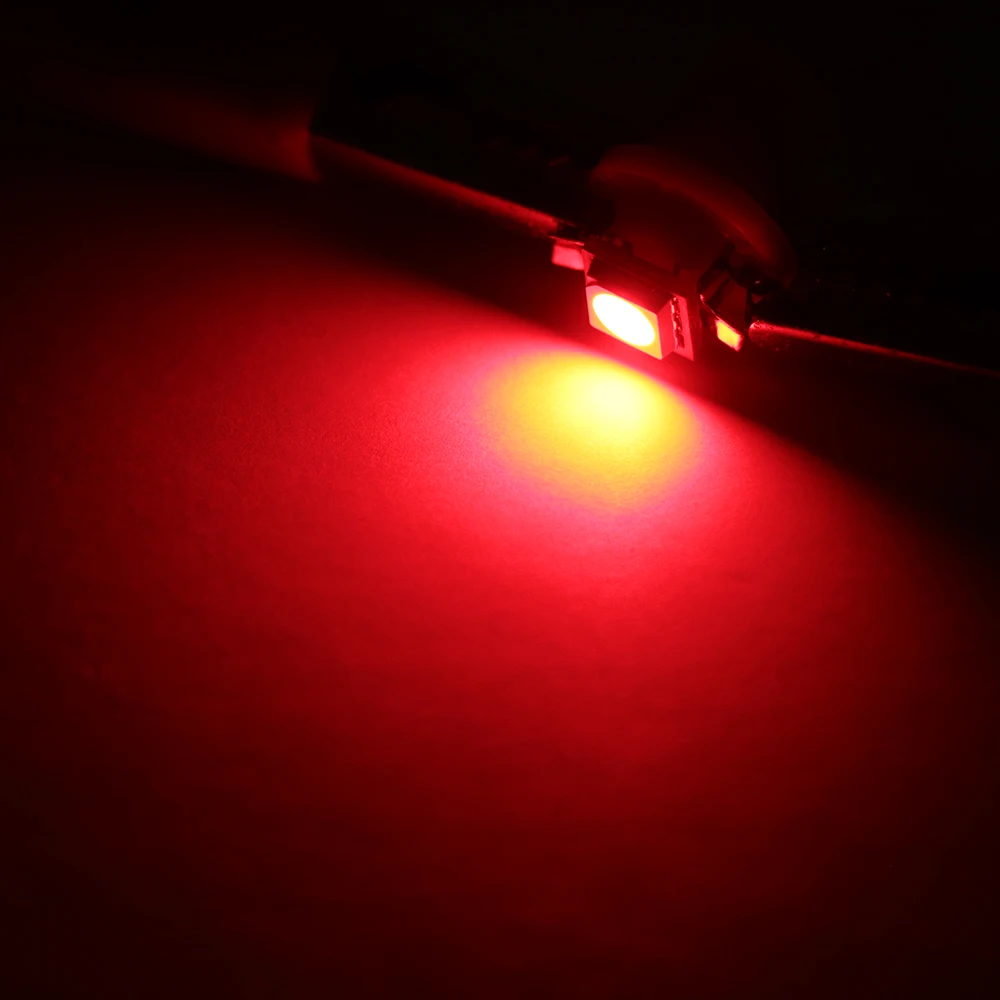 10 шт. B8.5D 509T B8.5 5050 Led 1 SMD T5 лампа индикатор скорости приборной панели лампочка свет