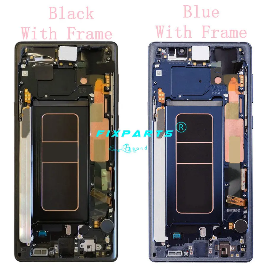 100% Протестировано для 6 4 &quotSAMSUNG GALAXY Note 9 LCD Note9 дисплей кодирующий преобразователь