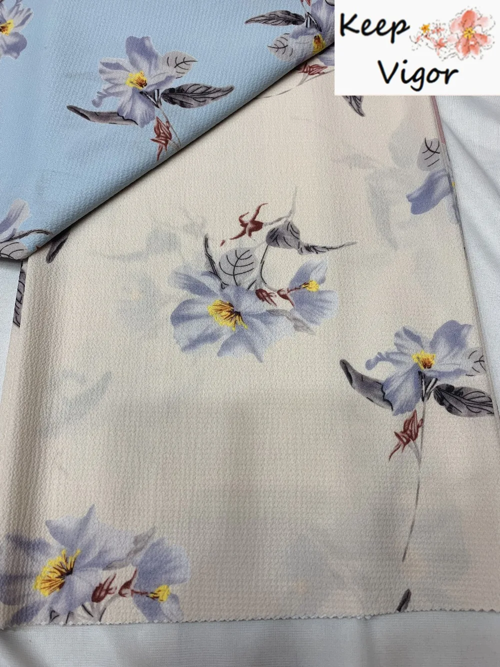 Прямая продажа с фабрики (1 метр) Мягкая элегантная ткань большим цветочным