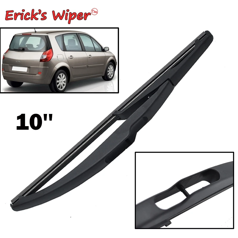 Заднее стекло стеклоочистителя Erick's Wiper 10 дюймов для Renault Scenic 2 II / Grand 2003 2009