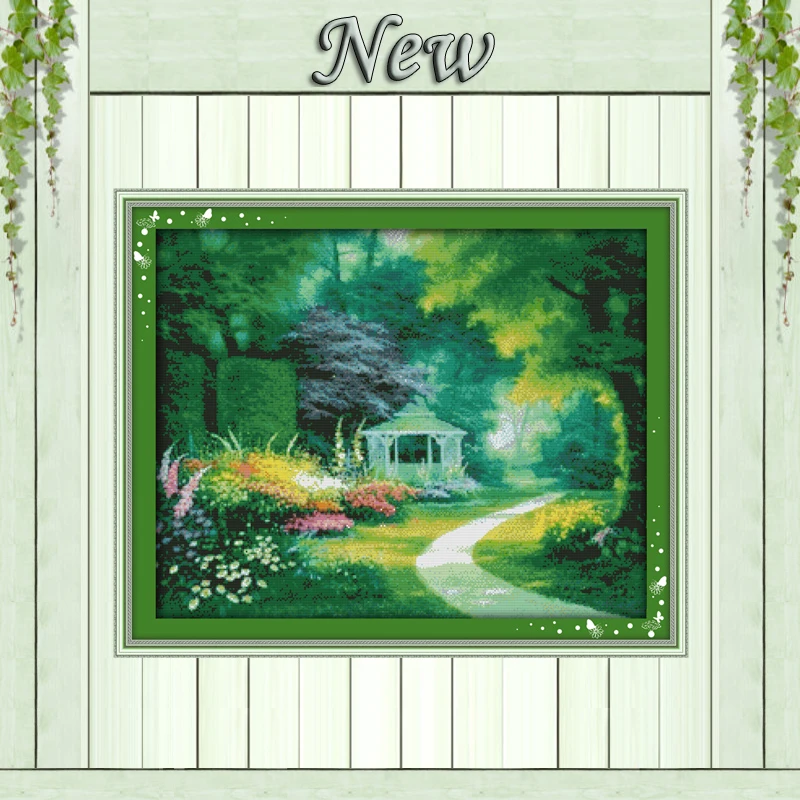 Картина с живописным рисунком зеленого дерева изображением родины рассчитанный