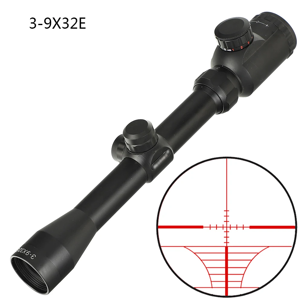 Охотничьи прицелы ohhunt 3-9X32 дальномер сетка с красной и зеленой подсветкой