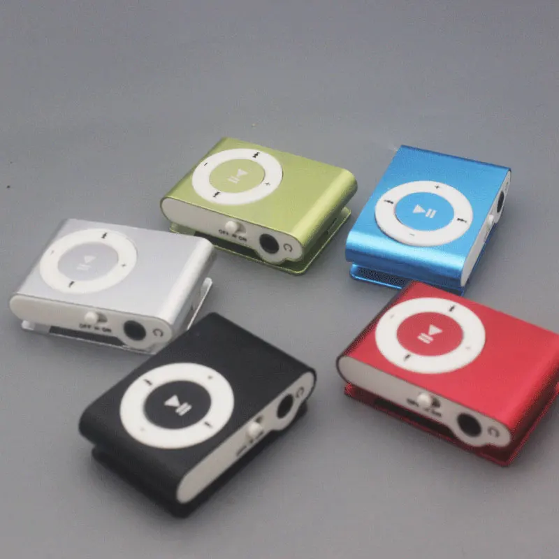 Спортивный мини-usb-зажим MP3 музыкальный плеер с наушником сумка для проводов