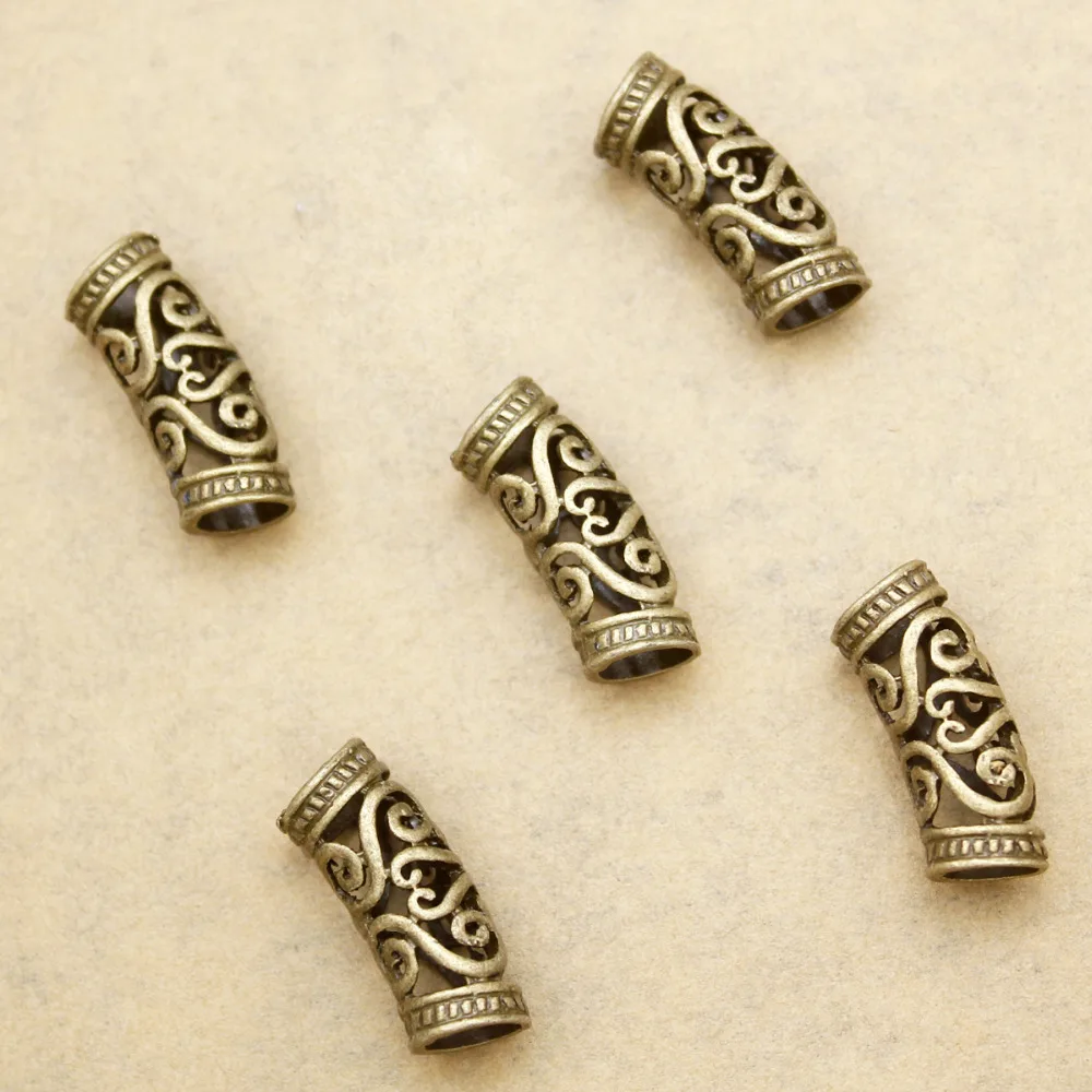 5x норвежский викинг Swirl Bead Rasta Dreadlocks коса головы волос платье клип булавки аксессуары Рождественский подарок повязка на голову головной убор
