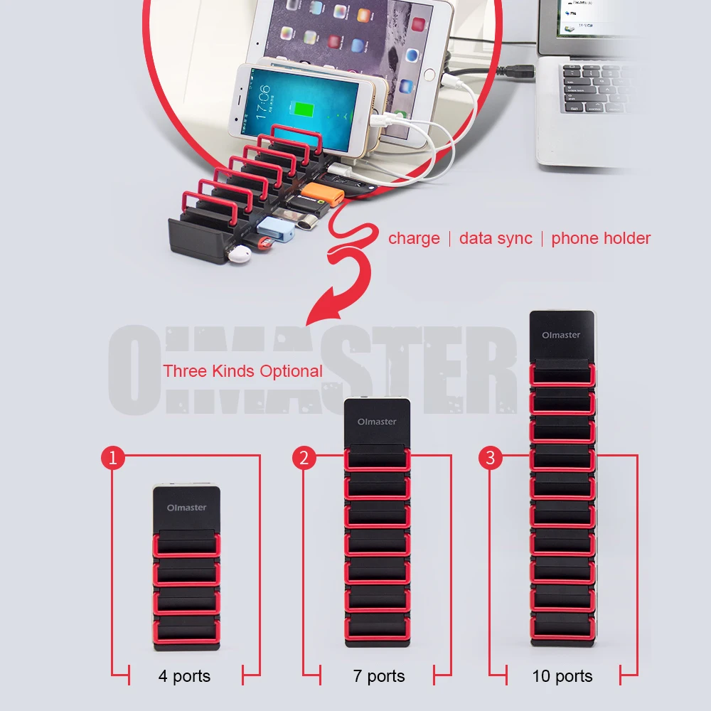 Концентратор USB 3 0 адаптер на 10 портов зарядная станция высокоскоростное