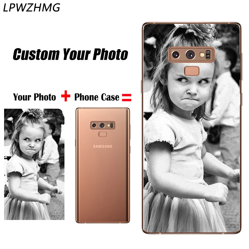 LPWZHMG DIY заказной имя ТПУ чехол для телефона Samsung Note 9 8 7 5 4 Чехлы Galaxy 3 2 N7000 задняя