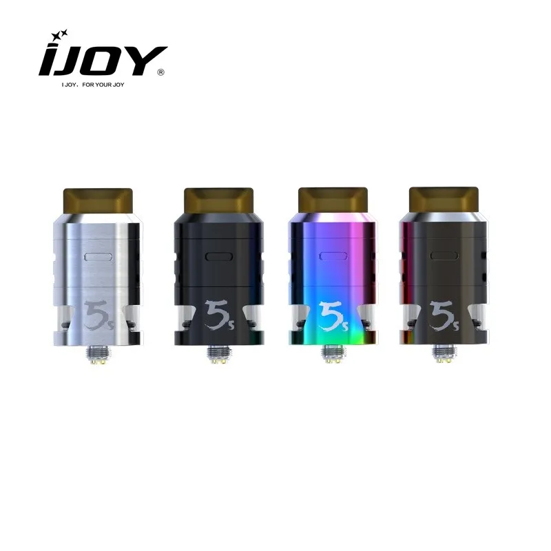 Оригинал IJOY rdta 5S бак 2.6 мл Аромат пара распылитель электронная сигарета для geekvape