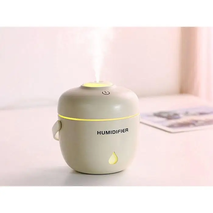 230 мл Мини USB увлажнитель воздуха светодиодный ночной домашний офисный легкий