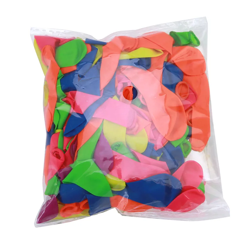 Balloons 111pcs 222 шт. волшебные шары для воды пусковой установки водяные бомбы плавательный бассейн пляж дети игрушечный воздушный шар 3 человек пусковые установки военная игра - Цвет: Balloons 111pcs