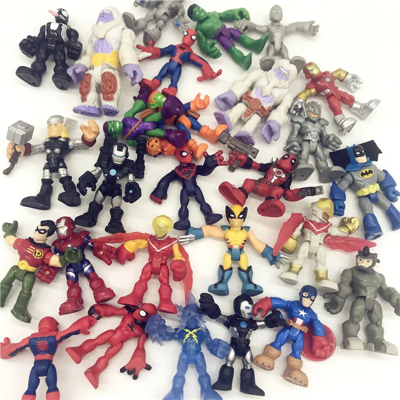 AOSST игрушки Мститель эндшпиль супер герой Тор Капитан Росомаха человек паук