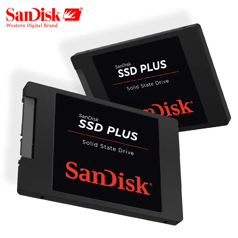 Оригинальный SanDisk SSD PLUS Внутренний твердотельный накопитель 120 ГБ 240 480 SATA III 2 5 &quotSSD